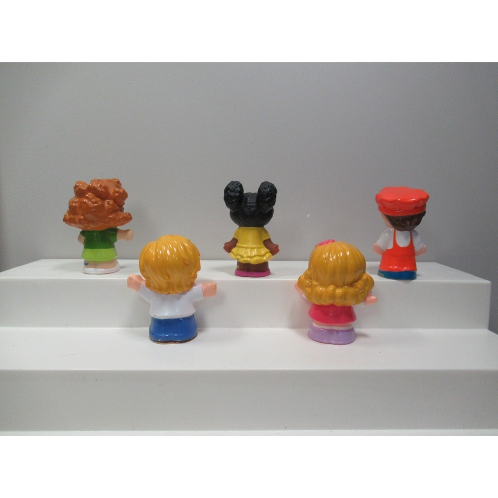 Fisher Price Little People Figures lot Sofie Tessa Eddie Zoo Train Conductor - Picture 4 of 7